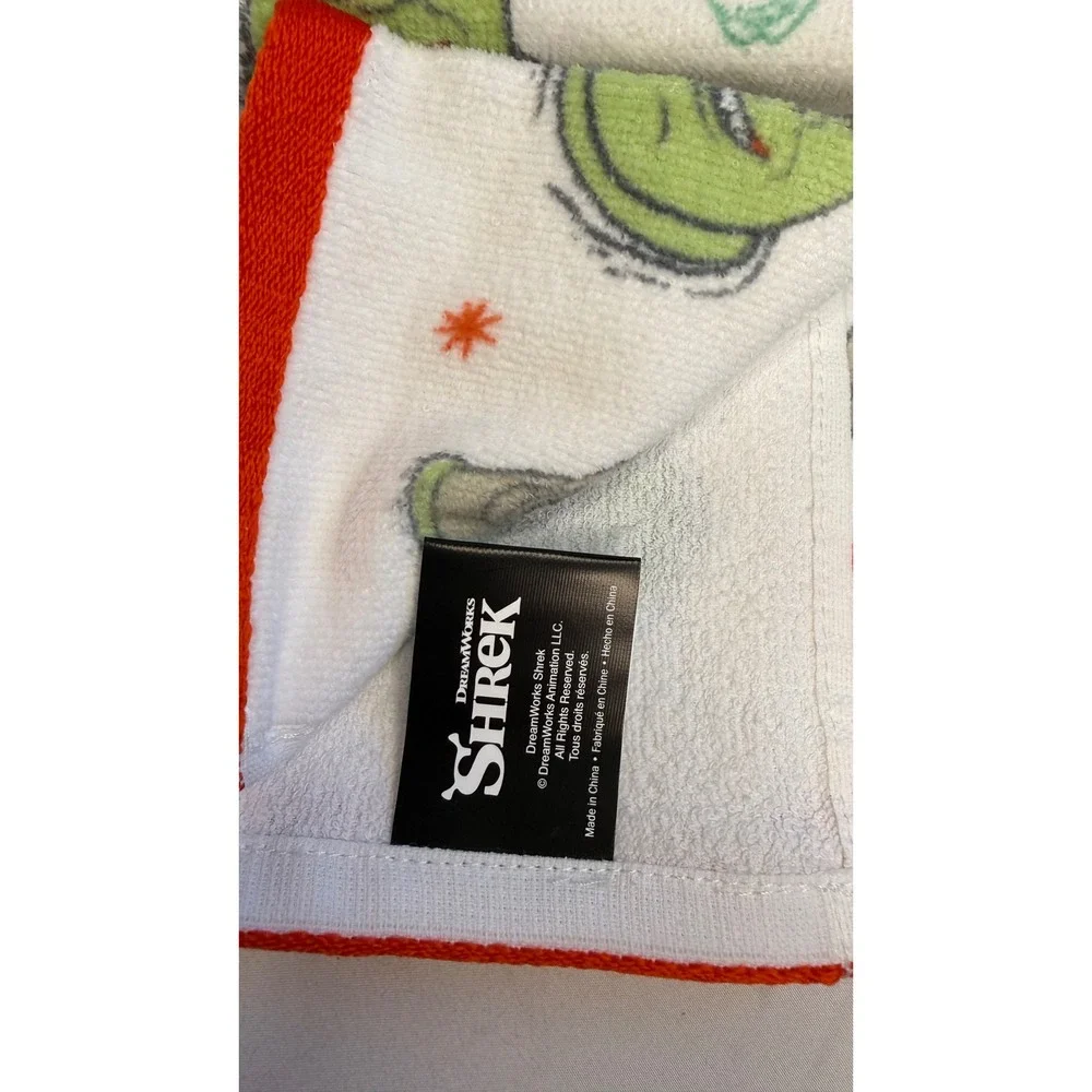 Dreamworks Shrek Merry Shreksmas 2 Pack Hand‎ Towels Christmas Holiday